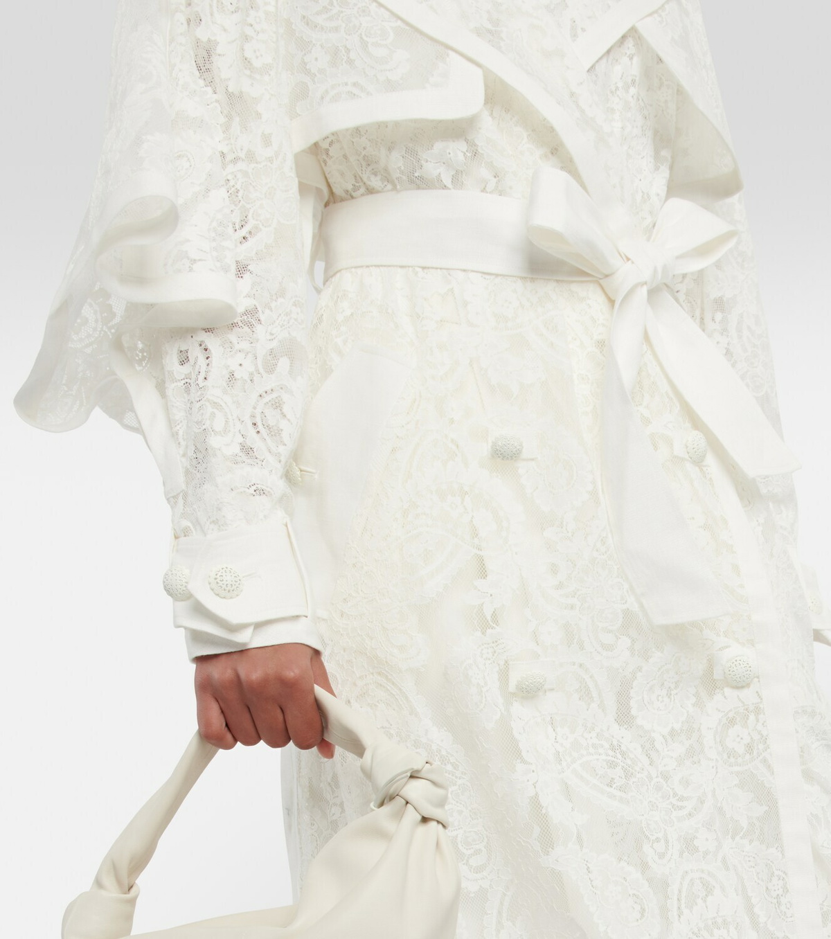 Zimmermann - Wonderland lace trench coat Zimmermann