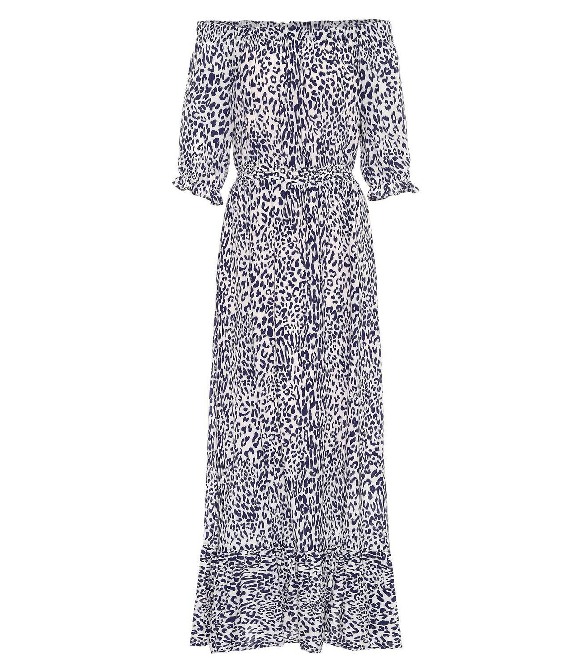 Baum und Pferdgarten Abril leopard-print midi dress
