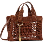 Chloé Brown Made For A Woman Edition Summer Banana Tote