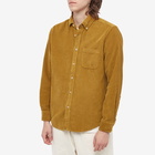 Portuguese Flannel Men's Lobo Button Down Corduroy Shirt in Prairie