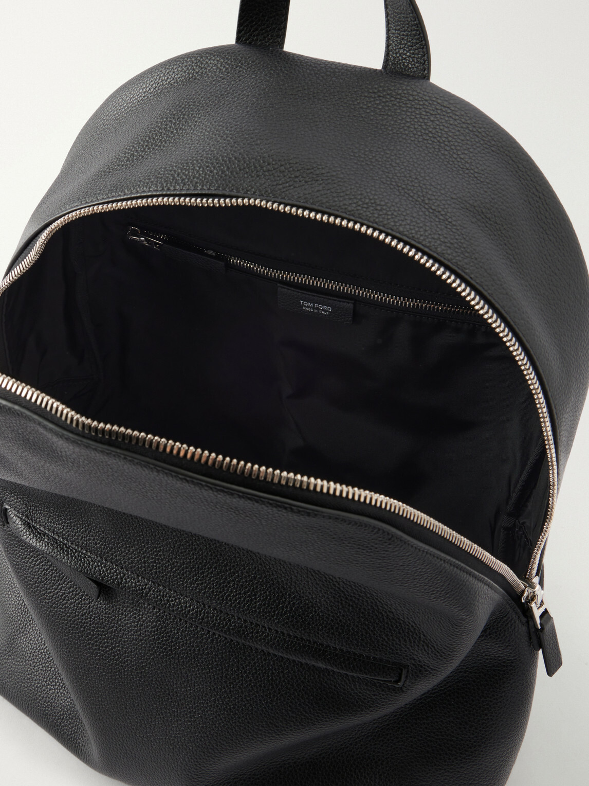 TOM FORD - Full-Grain Leather Backpack