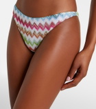Missoni Zigzag lamé bikini