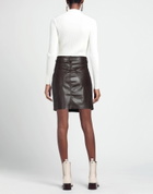 Nanushka Womens Mini skirt Dark in Brown