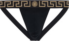 Versace Black Cotton-Jersey Jockstrap
