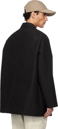 nanamica Black 2L GORE-TEX Car Coat