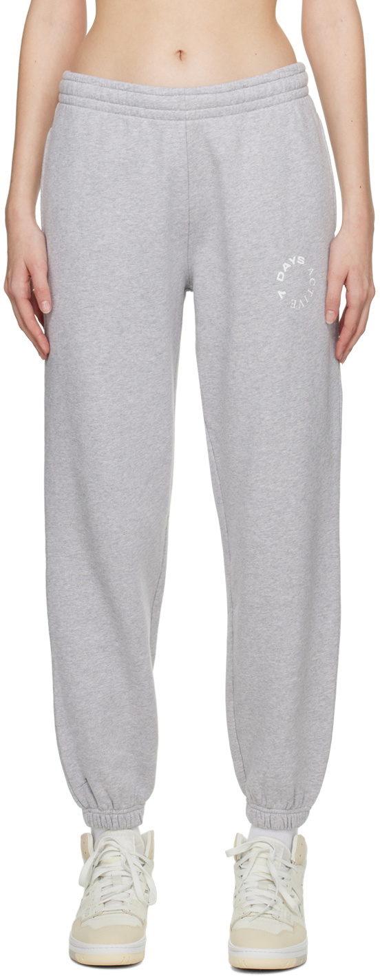 7 DAYS Active Gray Drawstring Pants
