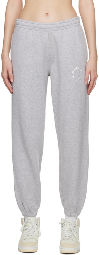Photo: 7 DAYS Active Gray Drawstring Pants