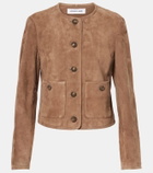 Veronica Beard Andrea suede jacket