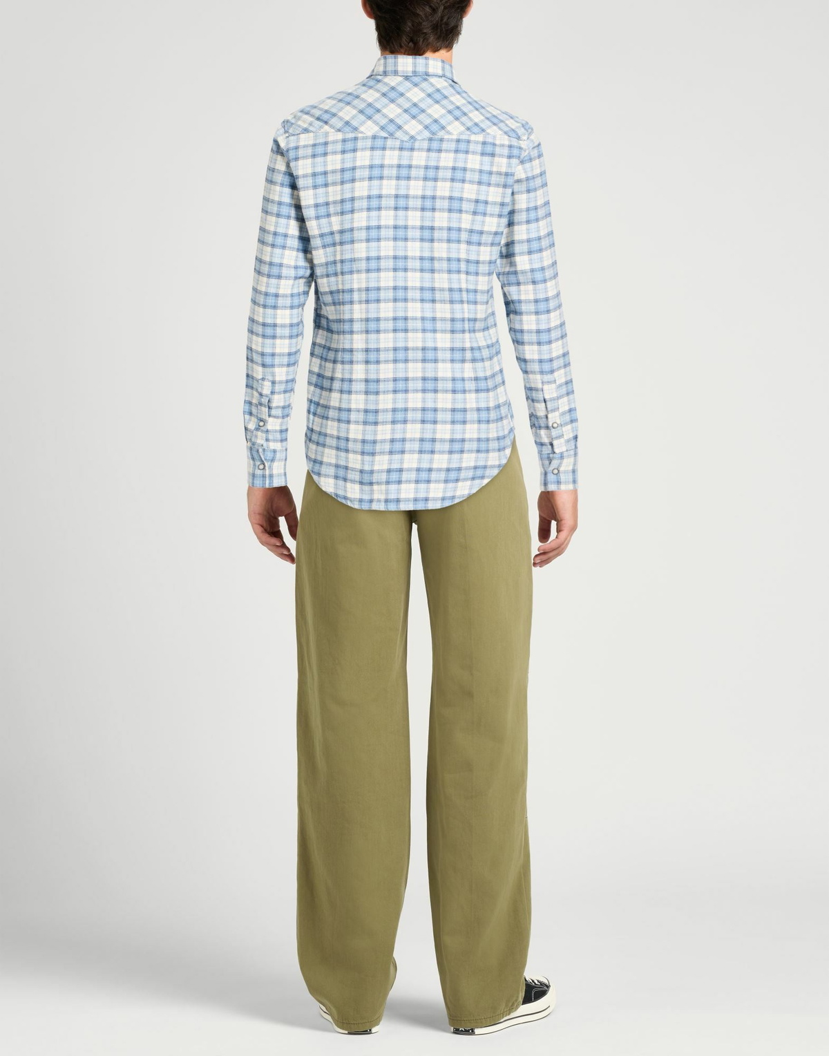 Eleventy Platinum Mens Shirt Light in Blue