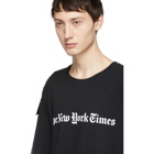 Etudes Black The New York Times Edition Unity T-Shirt