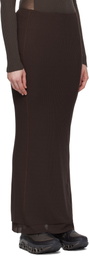 ROA Brown Long Sport Skirt