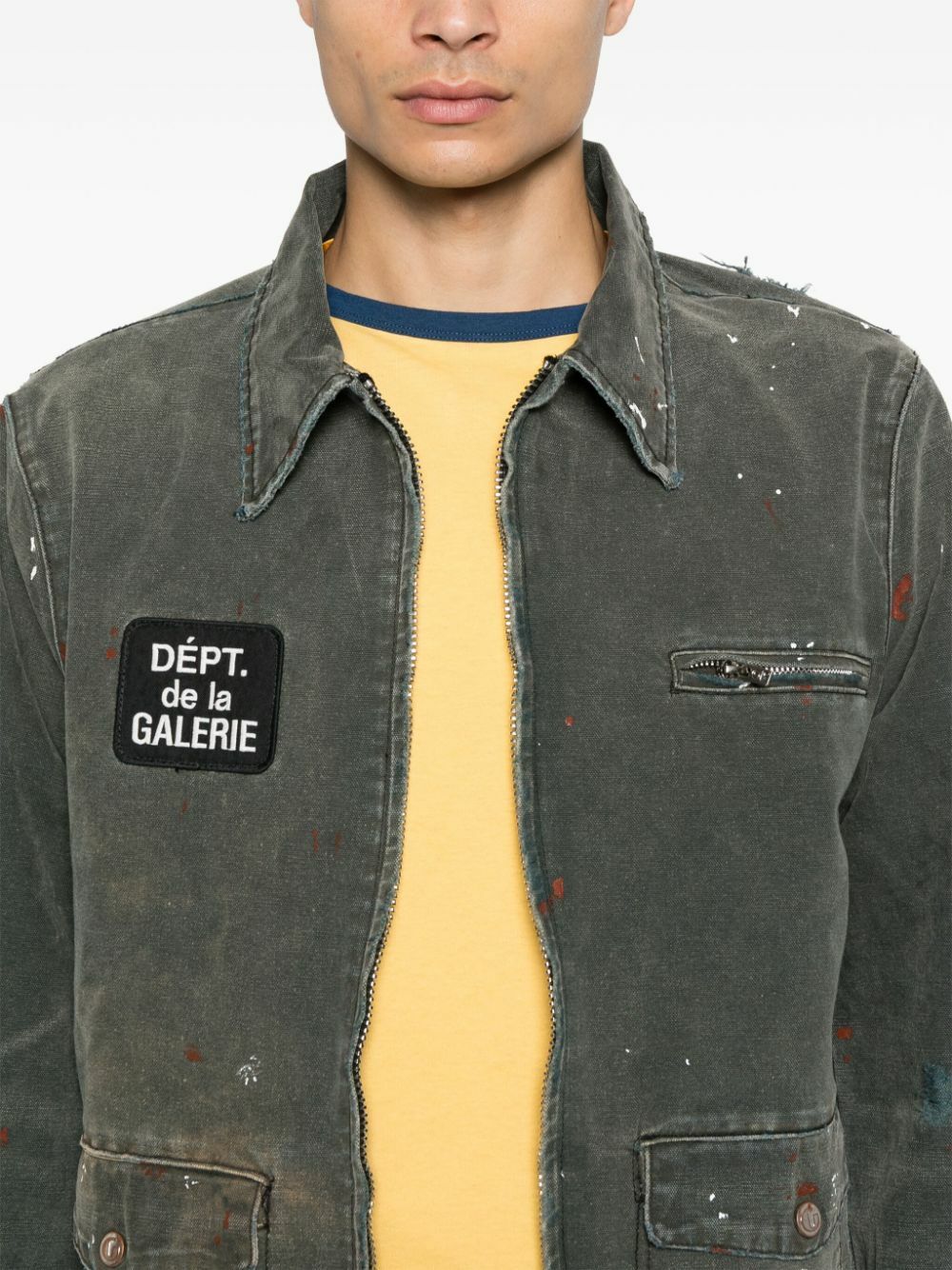 GALLERY DEPT. Paint Splatter Denim Jacket