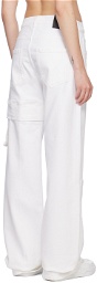 1017 ALYX 9SM White Oversized Jeans