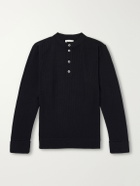 S.N.S. Herning - Stamina Ribbed Wool Sweater - Blue