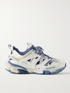 BALENCIAGA - Track Nylon, Mesh and Rubber Sneakers - White - EU 40