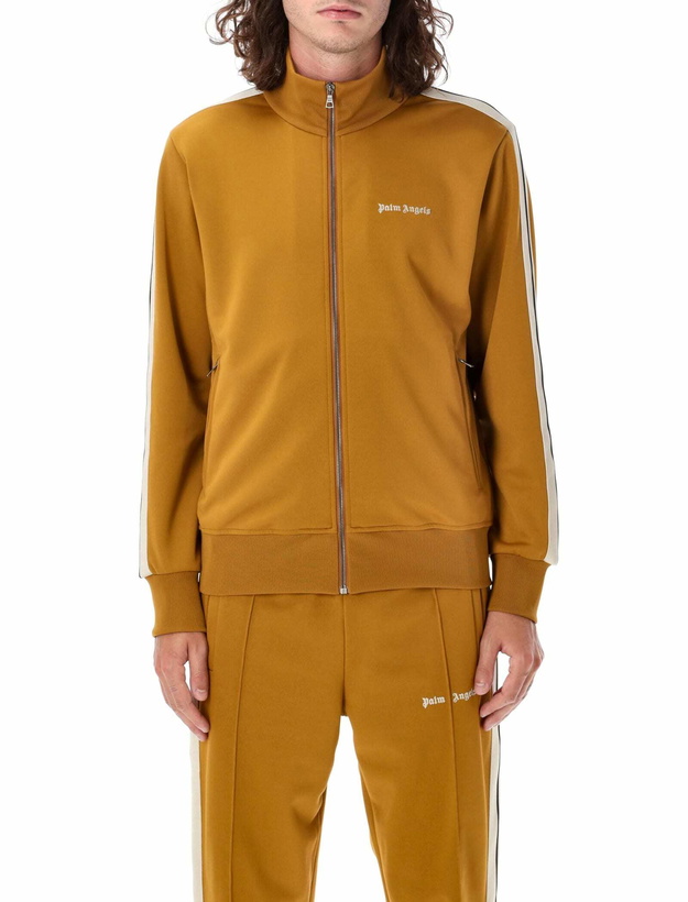Photo: Palm Angels Track Sweatshirt With Contrasting Bands