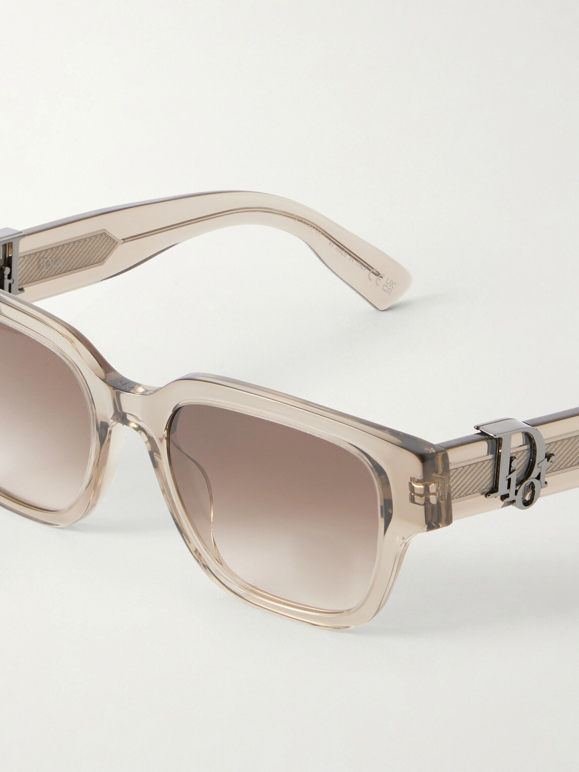 Dior Eyewear - Dior Oblique S1I Square-Frame Acetate Sunglasses - Brown