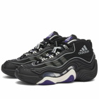 Adidas Men's CRAZY 98 Sneakers in Core Black/Core White/Collegiate Purple