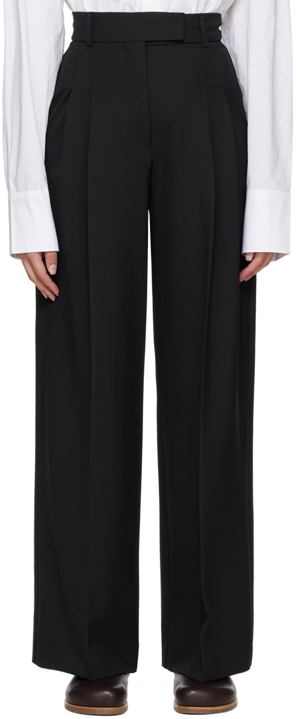 by Malene Birger Black Cymbaria Trousers by Malene Birger