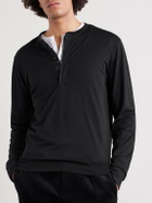 TOM FORD - Slim-Fit Cashmere, Wool and Silk-Blend Sweatshirt - Black