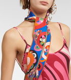 Pucci - Printed silk twill scarf