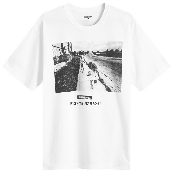 Photo: Neighborhood Men's x Osamu Nagahama 4 T-Shirt in White