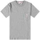 Armor-Lux Men's Logo Pocket T-Shirt in Misty Grey