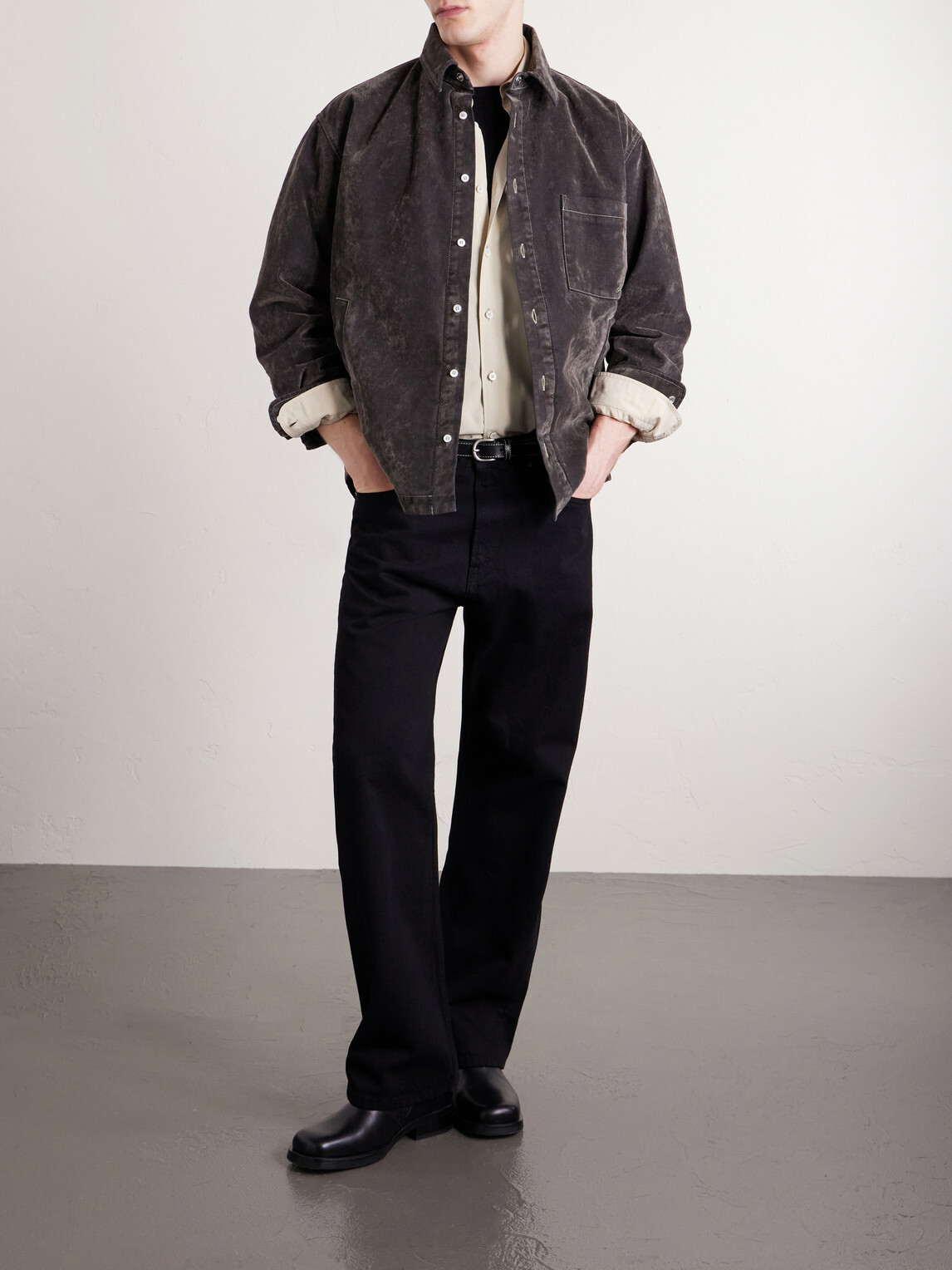 Jacquemus - Boulanger Denim Overshirt - Gray