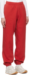 ANINE BING Red Karter Sweatpants