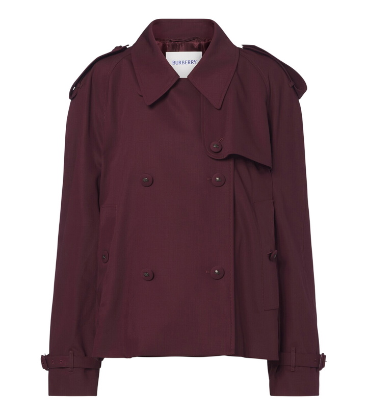 Photo: Burberry Mayfair wool twill trench jacket