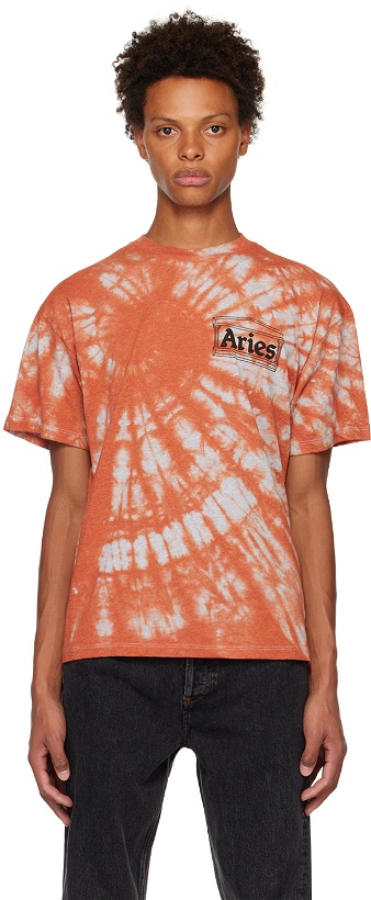 Photo: Aries Orange Temple T-Shirt