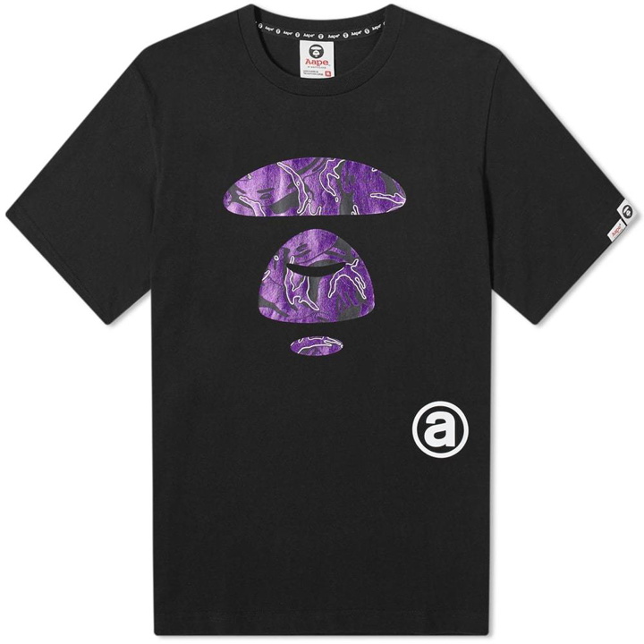 Photo: AAPE Foil Camo Big Face Tee