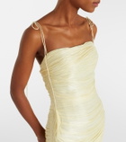 Marmar Halim Pleated organza gown
