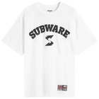 Neighborhood Men's x Subware SS-3 T-Shirt in White
