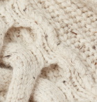 Isabel Marant - Jiarrenh Oversized Cable-Knit Wool-Blend Sweater - Neutrals