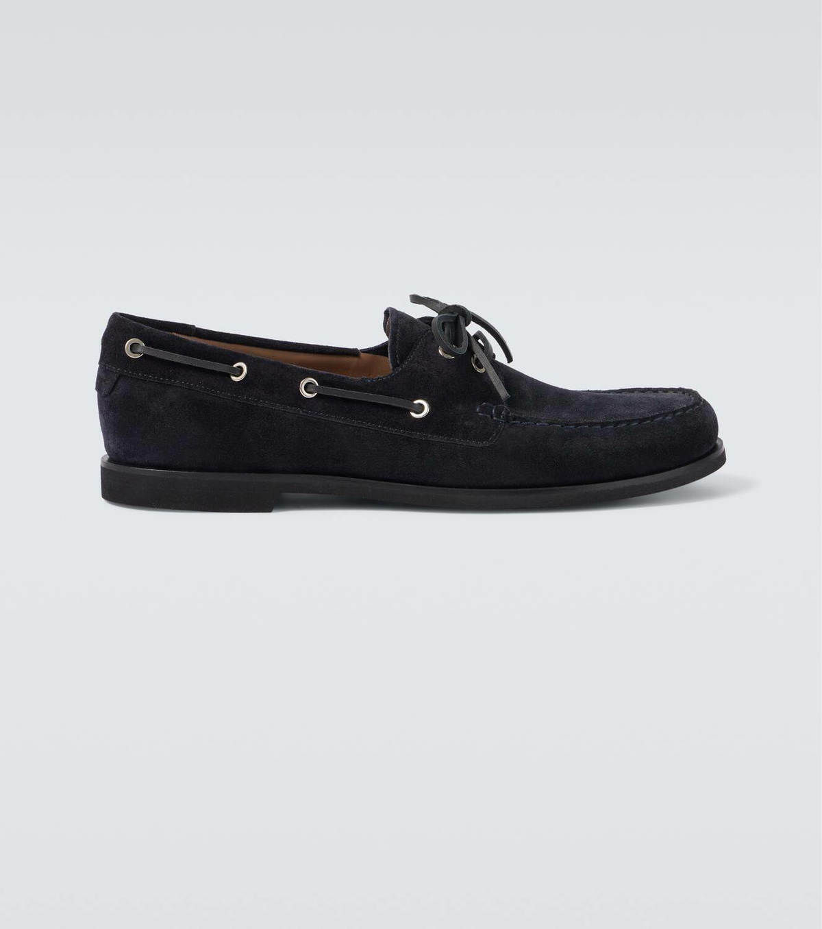 Gianvito Rossi Vandé suede boat shoes