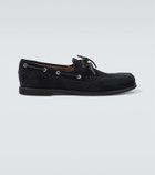 Gianvito Rossi Vandé suede boat shoes