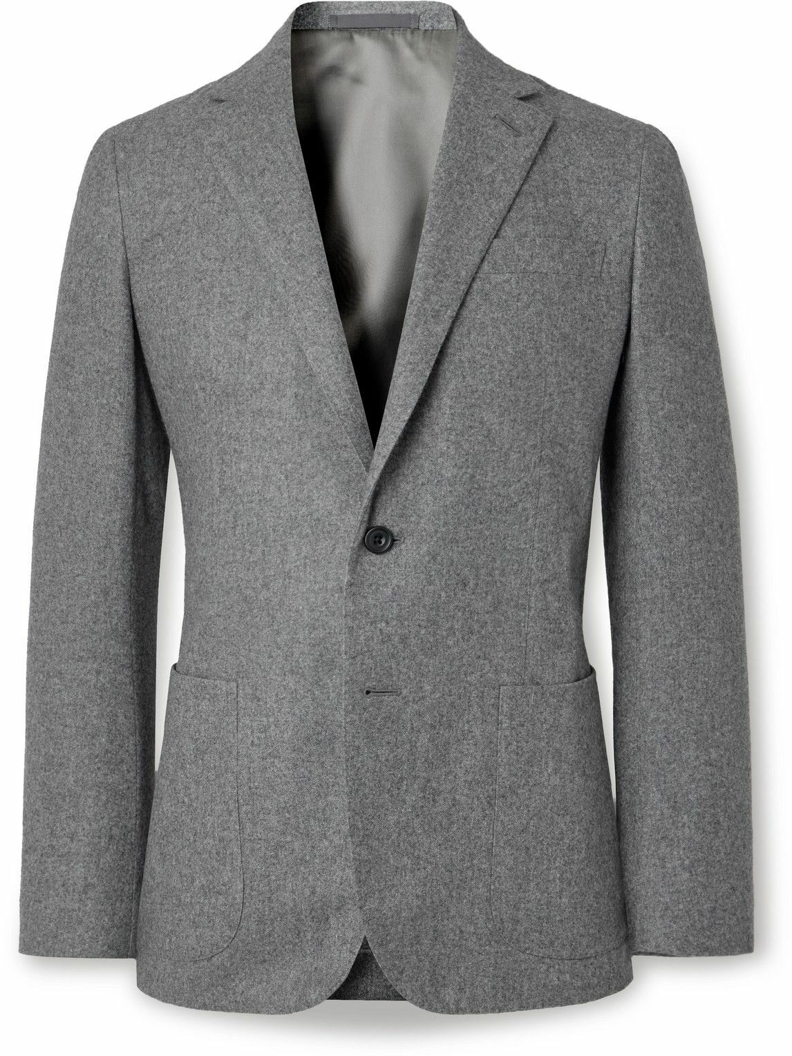 Kingsman - Slim-Fit Cashmere-Felt Blazer - Gray