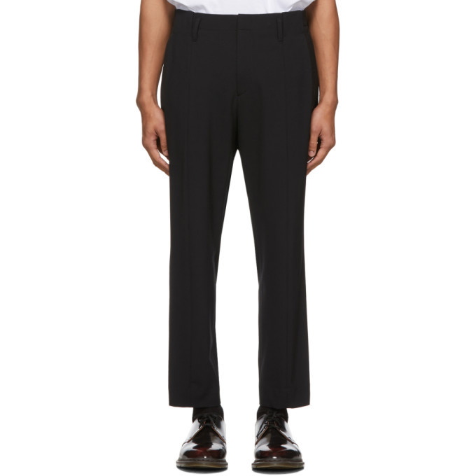 Photo: Wooyoungmi Black Wool Trousers