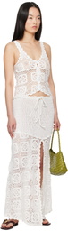 Holzweiler White Rosie Crochet Top