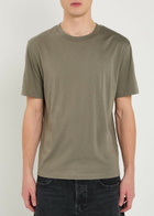 Frame Cotton T-shirt Khaki