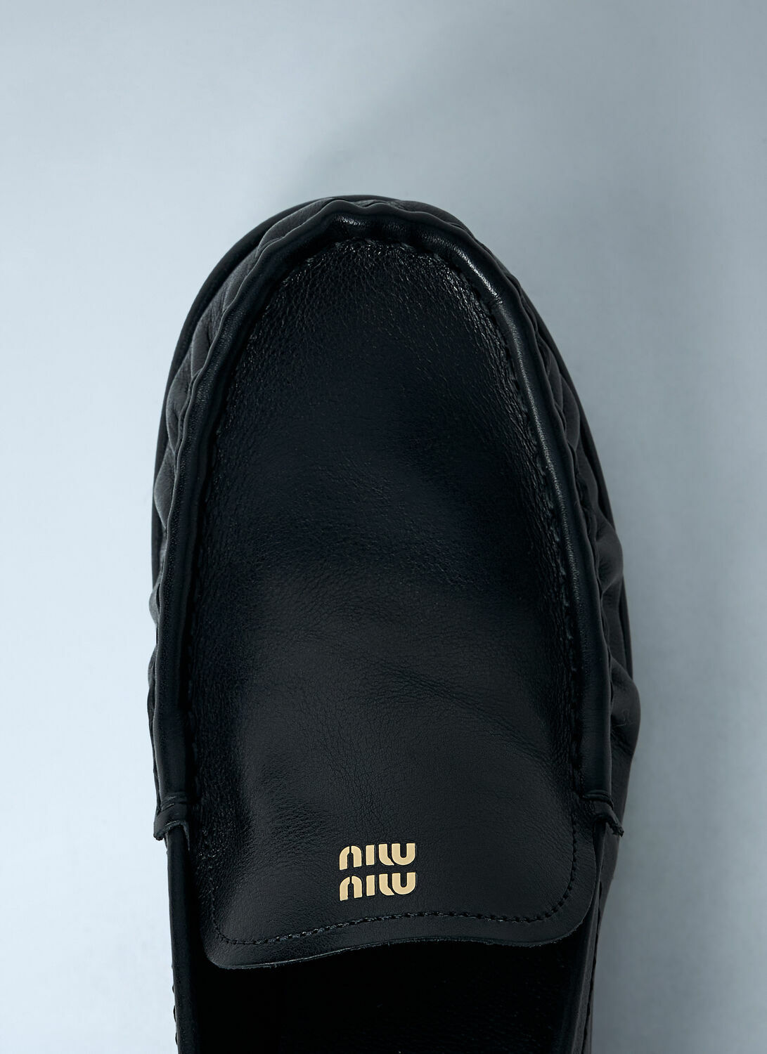 Miu Miu Leather Loafers