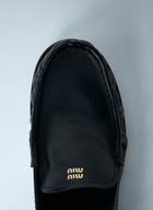 Miu Miu Leather Loafers