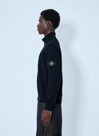 Stone Island Ribbed Zip-Up Jacket