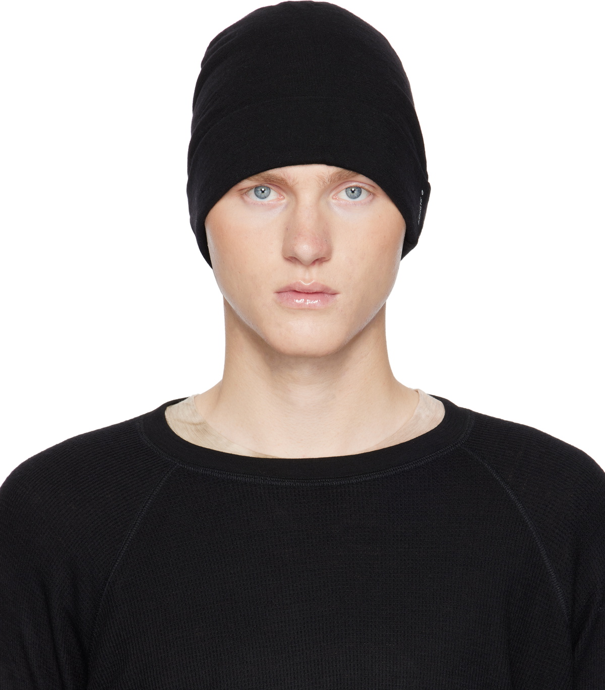 Satisfy Black Cloudmerino Beanie Satisfy