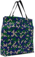 Bao Bao Issey Miyake Purple & Green Small Cart Tote