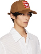 Dsquared2 Brown Canadian Patch Baseball Cap