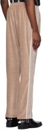 NEEDLES Beige Embroidered Track Pants