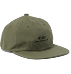 WTAPS - Logo-Embroidered Cotton and Nylon-Blend Baseball Cap - Green