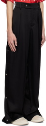 AMIRI Black Snap Trousers